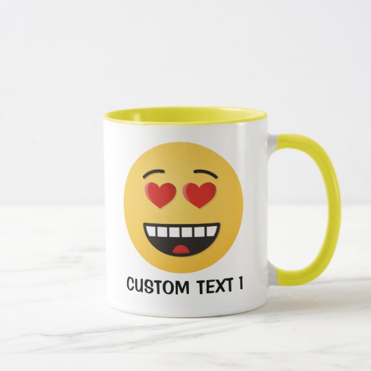 Smiling Face with Heart-Shaped Eyes Mug