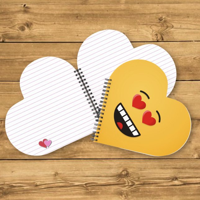 Smiling Face with Heart-Shaped Eyes Notebook (Creator Uploaded)