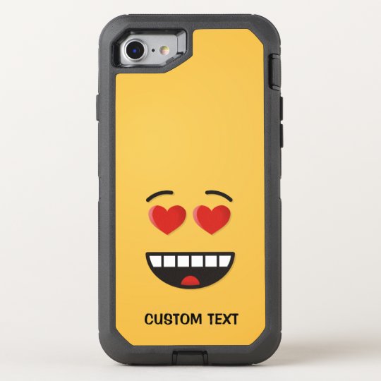 Smiling Face with Heart-Shaped Eyes OtterBox Defender iPhone 8/7 Case