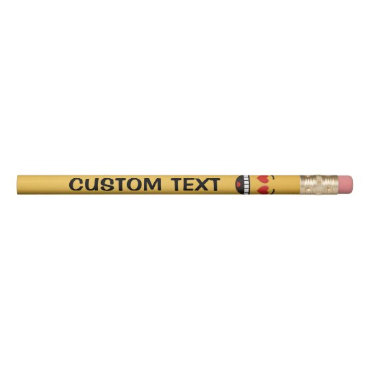 Smiling Face with Heart-Shaped Eyes Pencil