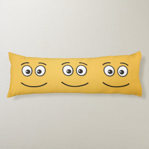 Smiling Face with Open Eyes Body Cushion