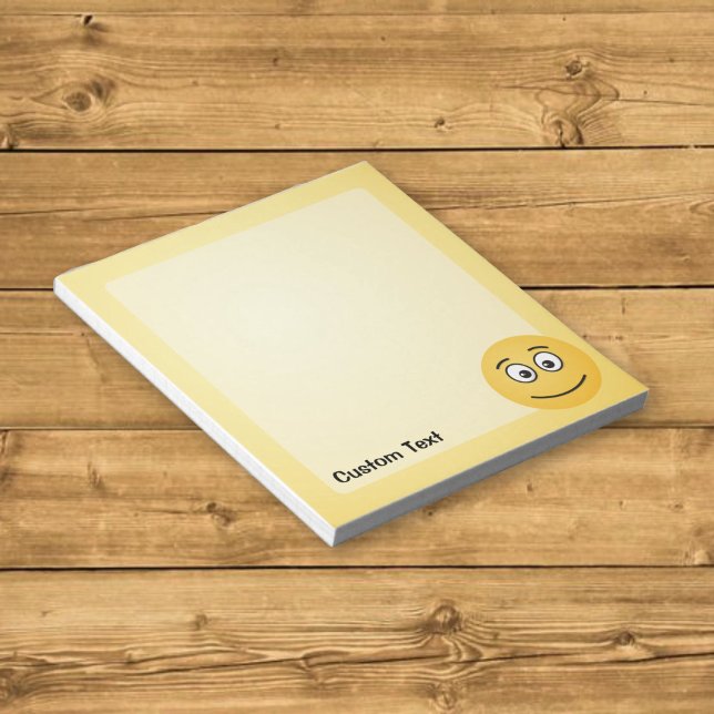 Smiling Face with Open Eyes Notepad (Creator Uploaded)
