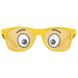 Smiling Face with Open Eyes Retro Sunglasses