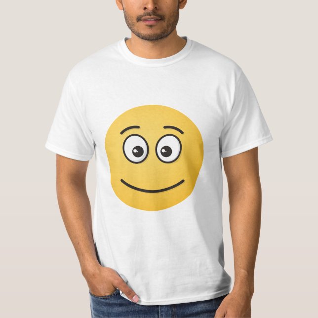 Smiling Face with Open Eyes T-Shirt (Front)