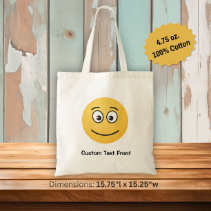 Smiling Face with Open Eyes Tote Bag