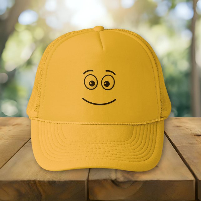 Smiling Face with Open Eyes Trucker Hat (Creator Uploaded)