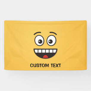 Smiling Face with Open Mouth Banner