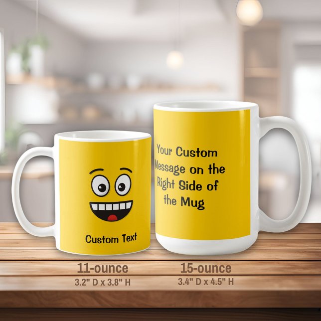 Smiling Face with Open Mouth Coffee Mug (Creator Uploaded)
