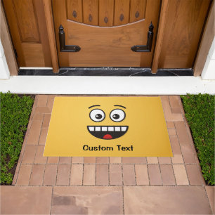 Smiling Face with Open Mouth Doormat