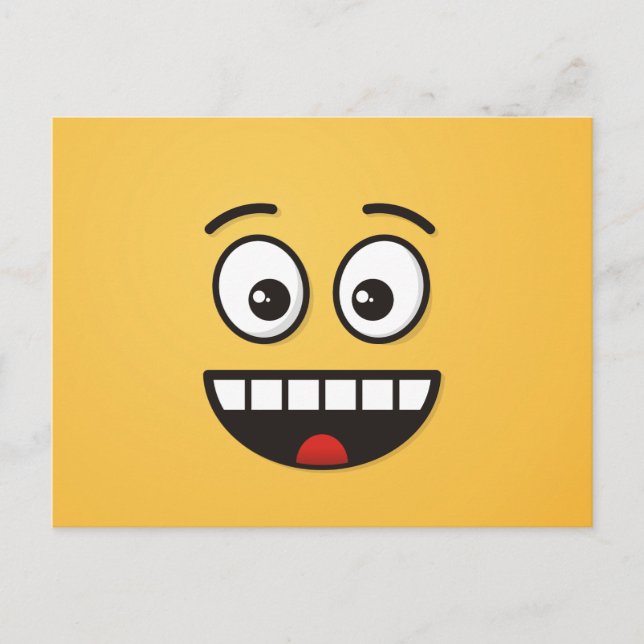 Smiling Face with Open Mouth Postcard (Front)
