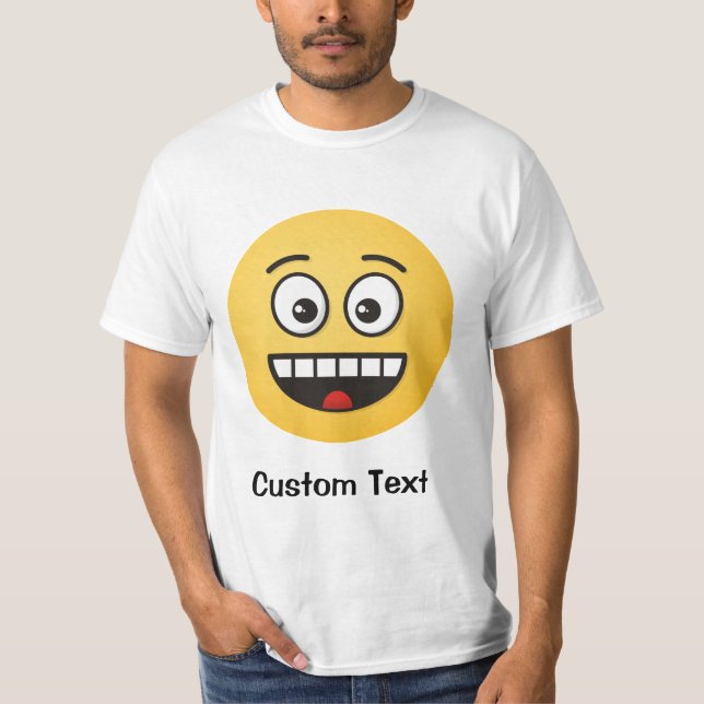 Smiling Face with Open Mouth T-Shirt (Front)