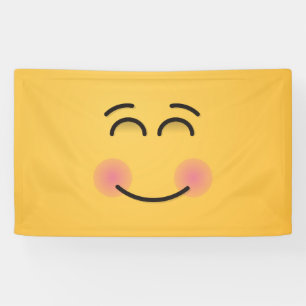 Smiling Face with Smiling Eyes Banner