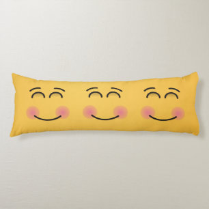 Smiling Face with Smiling Eyes Body Cushion