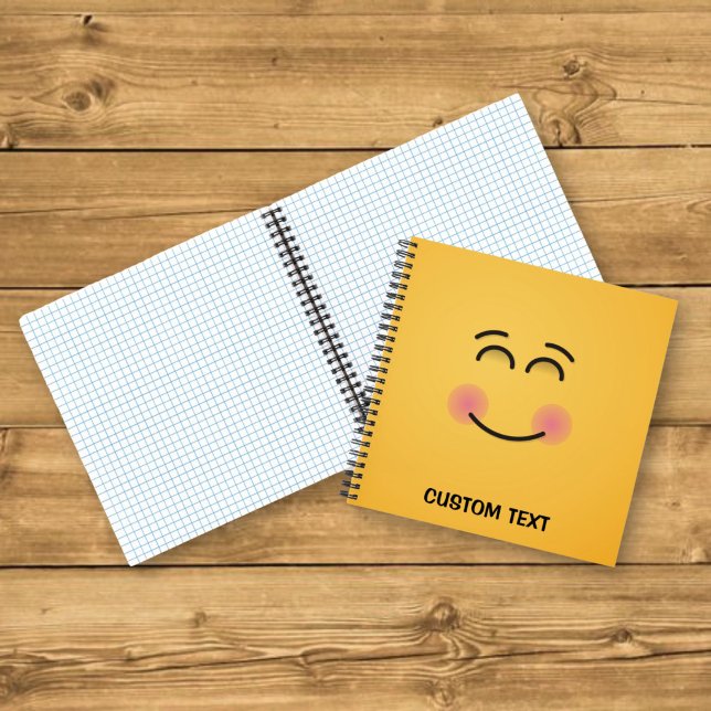 Smiling Face with Smiling Eyes Notebook (Creator Uploaded)