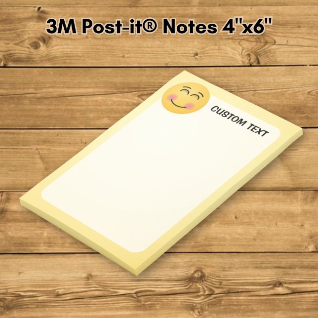 Smiling Face with Smiling Eyes Post-it Notes (Creator Uploaded)