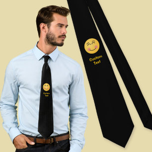 Smiling Face with Smiling Eyes Tie