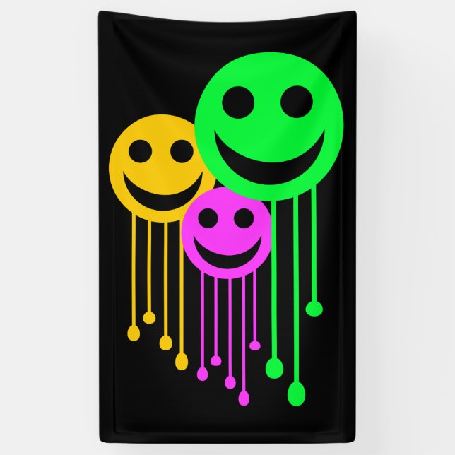 Smiling faces banner (Vertical)