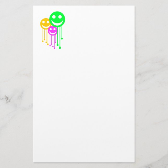 Smiling faces stationery (Front)