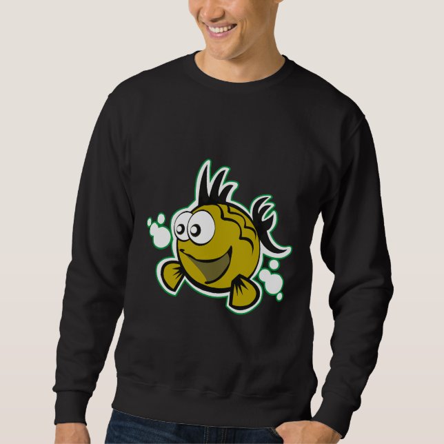 Smiling Fish Sweatshirt (Front)