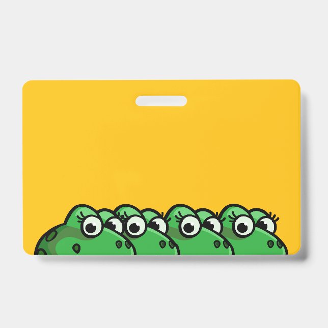 Smiling Frogs ID Badge (Front)