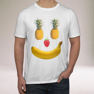 Smiling Fruit Face T-Shirt