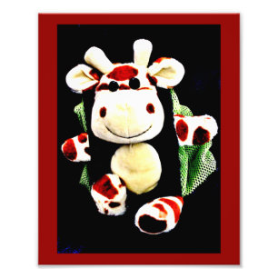 Smiling Giraffe Photo Print