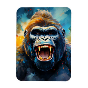 Smiling Gorilla Magnet