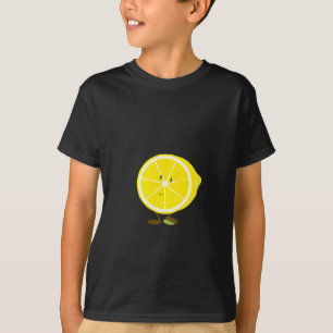 Smiling half lemon character T-Shirt