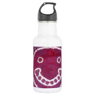 Smiling Happy Face Tie Dye PhatDyes 532 Ml Water Bottle