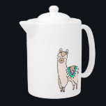 smiling happy llama alpaca cartoon animal drawing<br><div class="desc">Llamas are in these days and this cute smiling llama will soon win your heart!</div>