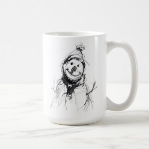 Smiling Happy Snowman Coffee Mug