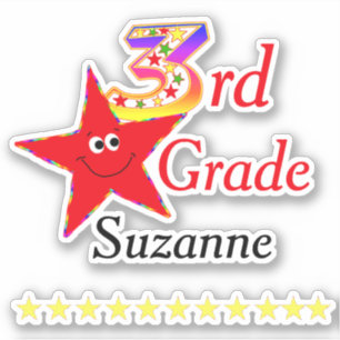 Smiling Happy Star 3rd Grade