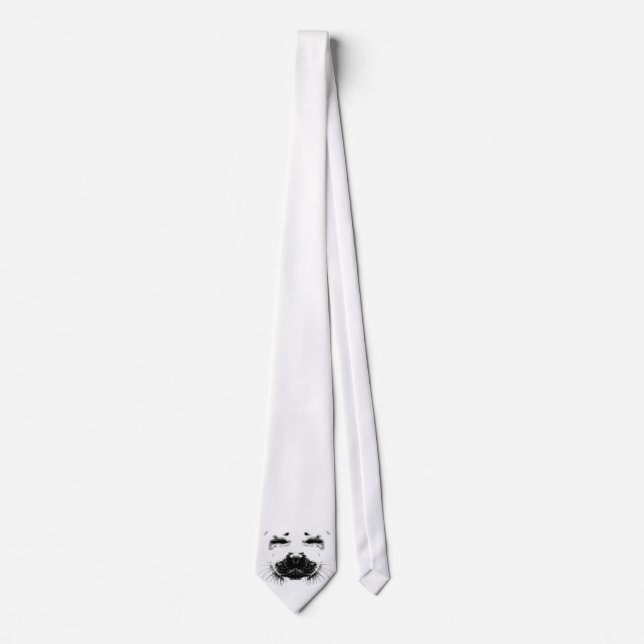 Smiling Harp Seal Tie (Front)