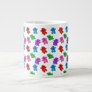 Smiling Hippo Collection Large Coffee Mug