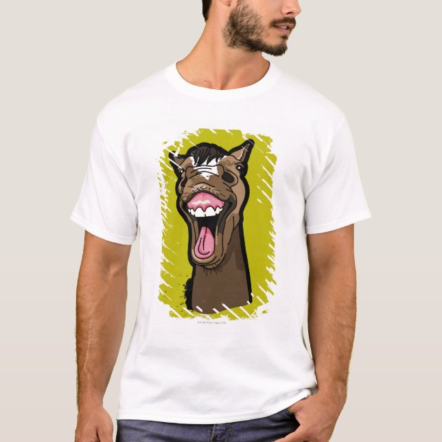 Smiling Horse T-Shirt (Front)