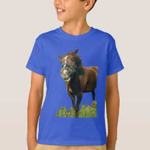 Smiling Horse T-Shirt