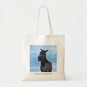 Smiling Horse Tote Bag