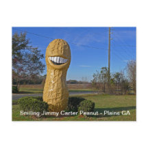 Smiling Jimmy Carter Peanut - Plains Georgia