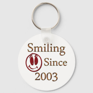 Smiling Key Ring
