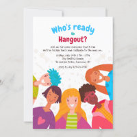 Smiling Kids Invitations