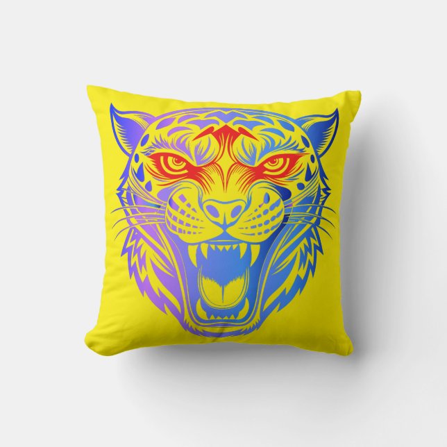 Smiling Kitty Cushion (Front)