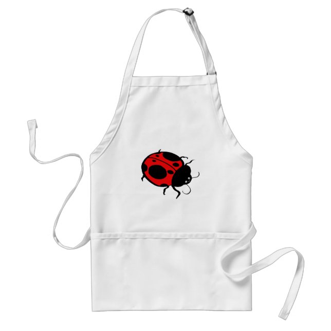 Smiling Ladybug  - Standard Apron (Front)