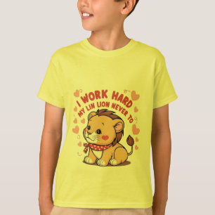 Smiling Lion Cub – Cute Happy Baby Lion T-Shirt