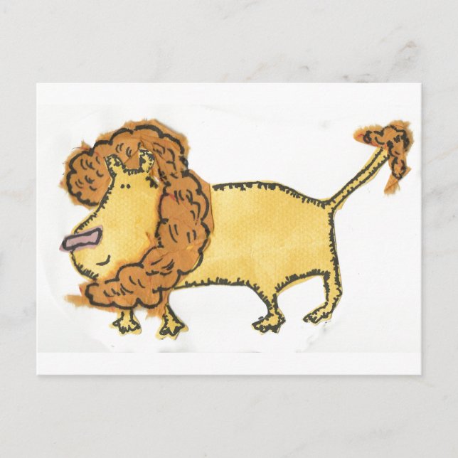 Smiling Lion Postcard (Front)