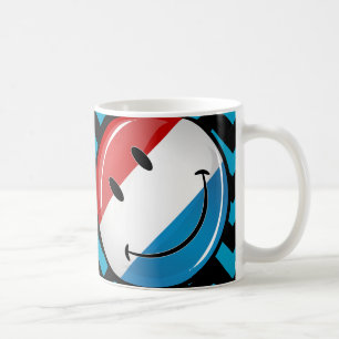 Smiling Luxembourg Flag Coffee Mug