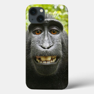 Smiling Macaque iPhone 13 Case