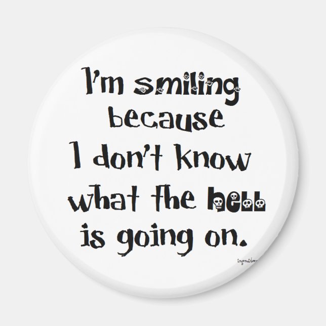 Smiling Magnet (Front)