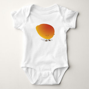 Smiling Mango Character Baby Bodysuit