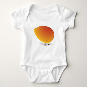 Smiling Mango Character Baby Bodysuit