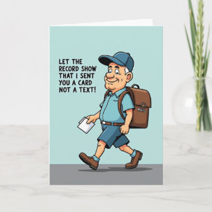 Smiling Mans Birthday Card